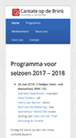 Mobile Screenshot of cantateopdebrink.nl